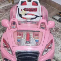 ماشین شارژی موزیکال دو موتوره دو نفره|اسباب‌بازی بچه|ساری, |دیوار