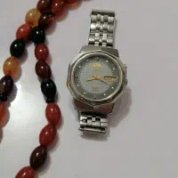 ساعت اورینت اصل تسبیح عقیق سلیمانی 33تایی