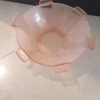 کاسه قدیمی وگلدان کریستال