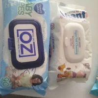 پوشک بچه و دستمال مرطوب