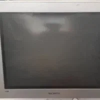 تلویزیون سامسونگ سالم وتمیز همراه با میز