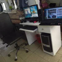 کامپیوتر  رایانه رومیزی همراه کیس مانیتور LCD mb