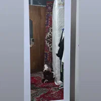 آینه قدی کشو دار کمد دار درب ریلی