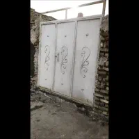 درب حیاط و آپارتمانی در توری ایرانیت کارکرده
