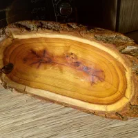 دکوری چوبی کاسه میوه خوری