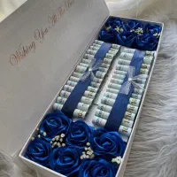 دسته گل روبانی مجموعه ملورا|گل مصنوعی|شیراز, ابیوردی|دیوار