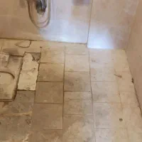 تعویض کف سرویس و سنگ توالت و نشتی یابی
