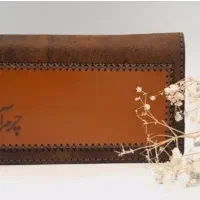 کیف چرم طبیعی دست دوز