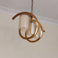 لوستر ۸ شاخه و ۳ شاخه برنجی در حد نو|لوستر و چراغ آویز|کرج, فاز ۱ مهرشهر|دیوار