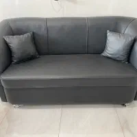 مبل چرم مشکی