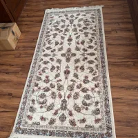 فرش ۲*۱ متری کاملا نو با طرح برجسته