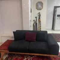 مبل راحتی مشکی تدی|مبلمان خانگی و میز عسلی|تهران, مروارید شهر|دیوار