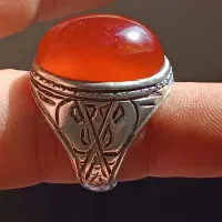 انگشتر عقیق کهنه سرخ|جواهرات|تهران, نعمتآباد|دیوار