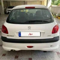 206 تیپ ۲ مدل ۱۴۰۱ بیرنگ در حد نو