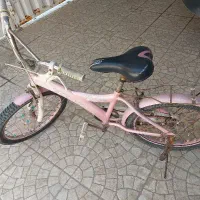 دوچرخه سایز ۲۰ صورتی