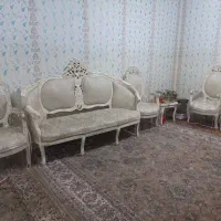 مبل ۹ نفره سلطنتی به همراه کاور مبل|مبلمان خانگی و میز عسلی|کهک, |دیوار