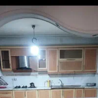 کابینت تمام ام دی آف قهوه‌ای رنگ