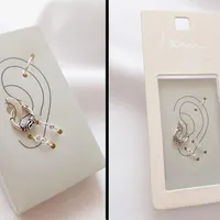 پرسینگ گوش نقره ۹۲۵ طرح جدید