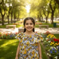 سارافون نخی دخترانه نقلی