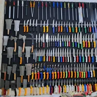 فروش انواع چاقو کارد مصقل سنگ ساطور و تیزکاری