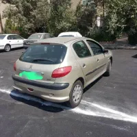 ۲۰۶فرانسه مدل ۱۳۸۵تیپ ۳ بژ|خودرو سواری و وانت|تهران, شهرک دانشگاه|دیوار