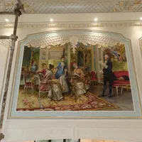 نقاشی روی دیوار کلاسیک و پتینه کاری