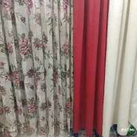 پرده گلدار|پرده، رانر، رومیزی|رباط‌کریم, نصیرشهر|دیوار