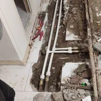 تاسیسات تشخیص ترکیدگیی لوله کشی رفع نم