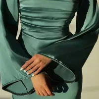 لباس مجلسی شیک سبز