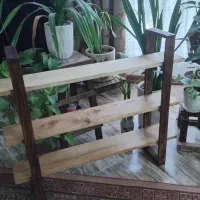 شلف چوبی|کتابخانه، شلف، قفسههای دیواری|نیشابور, شهرک ولیعصر|دیوار