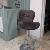 صندلی پایه فلزی جک بلند زین اسبی