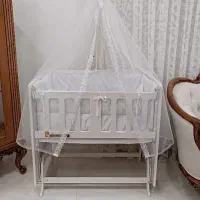 تخت کودک ، گهواره ، تخت کنار مادر|تخت و صندلی بچه|زنجان, |دیوار