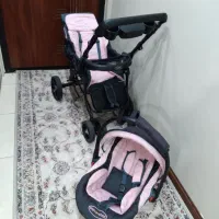 کالسکه و کریر ست کاملا سالم و تمیز