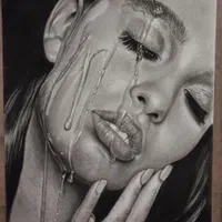 نقاشی چهره سیاه قلم با قیمت مناسب|تابلو، نقاشی، عکس|مشهد, بهارستان|دیوار