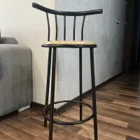 صندلی پایه بلند فلزی|صندلی و نیمکت|گنبد کاووس, |دیوار