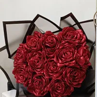 گل دست‌ساز روبان