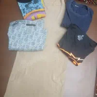 تیشرت مردانه نخ خالص یکجا باهم ۵ عدد|لباس|شیراز, شهرک بزین|دیوار