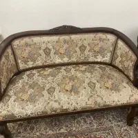 مبلمان با چوب راش ۸ نفره رویه مخمل