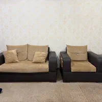 مبل چرم ۷ نفره|مبلمان خانگی و میز عسلی|بندر امام خمینی, |دیوار