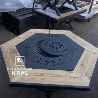 آتشکده 6 ضلعی باغی ویلایی کافه رستورانی|بخاری، هیتر، شومینه|تهران, تهرانسر مرکزی|دیوار