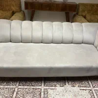 مبل سه نفره پایه فلزی|مبلمان خانگی و میز عسلی|ساری, |دیوار