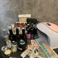 تمامی لوازم طراحی ناخن