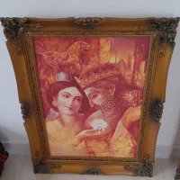 دوعدد تابلو نقاشی|تابلو، نقاشی، عکس|چالوس, |دیوار