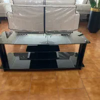 میز تلویزیون ۴ طبقه تمام شیشه visionbox security|میز تلویزیون|تهران, سهروردی|دیوار