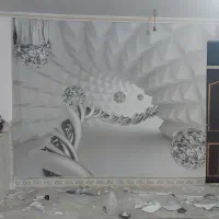 کاغذ دیواری و پوستر سه بعدی