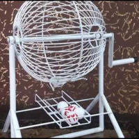 دستگاه قرعه کشی  با 50عدد توپ هنوز باز نشده