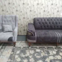 مبل چستر تخت شو نونوسه روزه خریدم ب فرش هام نمیخور|مبلمان خانگی و میز عسلی|مشهد, شهید معقول|دیوار