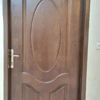 سه عدد درب دست دوم درحدنو باروکش چوب