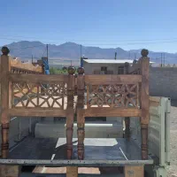 تخت سنتی گره چینی|مبلمان خانگی و میز عسلی|تفرش, |دیوار