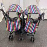 کالسکه دوقلو دلیجان دیبا|کالسکه و لوازم جانبی|آران و بیدگل, |دیوار